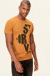 Men Printed T-shirt Camel Men's Slim Fit