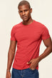 Red Presser Men's T-Shirt - Short Sleeve Neck Cotton