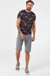 Men's Shorts Gray - 5 Pocket Smart - Casual