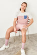 Color Rose Men Panelled T-Shirts With Pocket