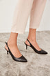 Black Women's High-Heeled Shoes