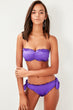 Purple Lacing Detailed Bikini Six