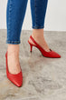 Red Women 'S Heels Shoes