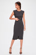 Anthracite Arched Knit Dress