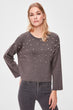 Pearl Detailed Knitwear Sweater