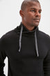 Men Funnel Collar Sweater
