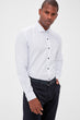 New Men 'S Slim Fit Single Pocket Printed Shirt
