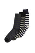 Striped 3'lü Socks