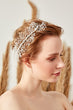 White Cubic Zirconia Bridal Hair Accessory