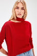 Trendyol Red Cut-Out Detail Sweater Sweater TWOAW20KZ0223