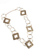 Metal Geometric Necklace