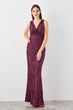 Sequined Evening Dress