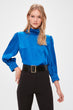 Upright Collar Blouse