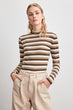 Striped Knitted Blouse