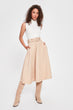 Mink Belt Detail Skirt