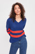Indigo Stripe Sweater