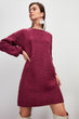 Mesh Detailed Sweater Dress