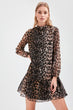 Leopard-print Dress