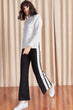 Women As Well Double Stripe Sweater Pants