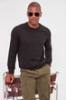 Black Men 'S Cycling Collar Long Sleeve Handle Zipper Detail New Sweatshirt
