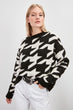 Jacquard Knitwear Sweater