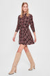 Plaid Belted Dress