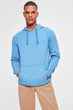 Blue Men 'S Hooded Kangaroo Pocket Long Sleeve New Sweatshirt