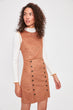 Button Gilet Dress