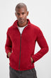 Zipper Fleece Sweatshirt New