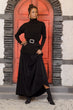 Women Black Maxı Size Skirt