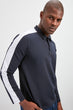 Male Long-Sleeve Polo Collar New T-shirt