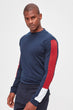 Men Long Sleeve Cycling Collar Thin Fabric New T-shirt