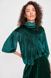 Velvet Knitted Blouse