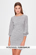 Gray Knitted Dress