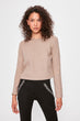 Camel Knitted Blouse