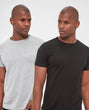 Men Basic Short Sleeve Cycling Neck T Shirt