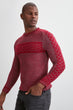 Men Long Sleeve Cycling Collar Sweater New