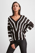 Striped Knitwear Sweater