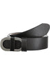 Male Metal Buckle Faux Leather Belt New