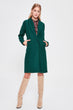 Long Woolen Stamp Coat