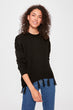 Black Knitwear Sweater