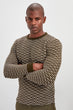 Male Bike Collar Knitwear Sweater New