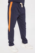 Male  Wheel So Stripe Pockets New Sweatpants