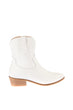 Genuine Leather White Women 'S Boots