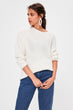 Ecru Basic Sweater Sweater