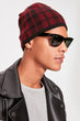 Male Plaid Beret