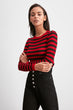 Striped Knitwear Sweater