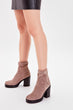 Mink Suede Stretch Women 'S Boots