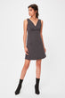 Gray Basic Dress