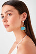 Shaped Round Bijouterie Earrings